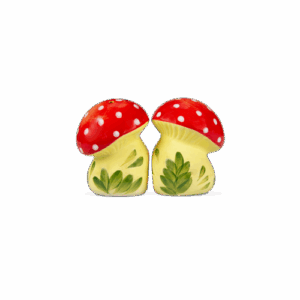 Sale e Pepe funghi rossi