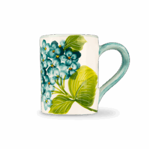 Tazza decoro Ortensie