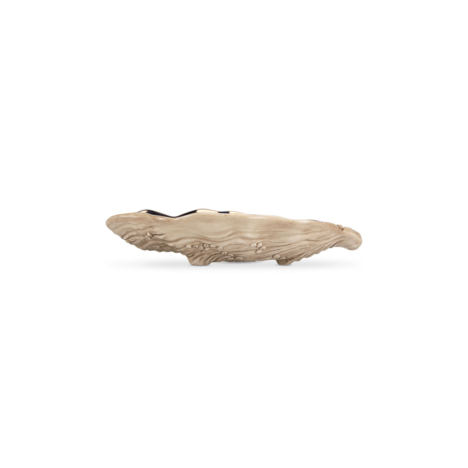 Vassoio ostrica piccola rame