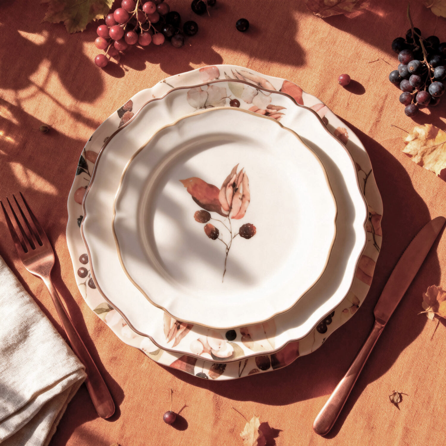 Piatto frutta Magnolia