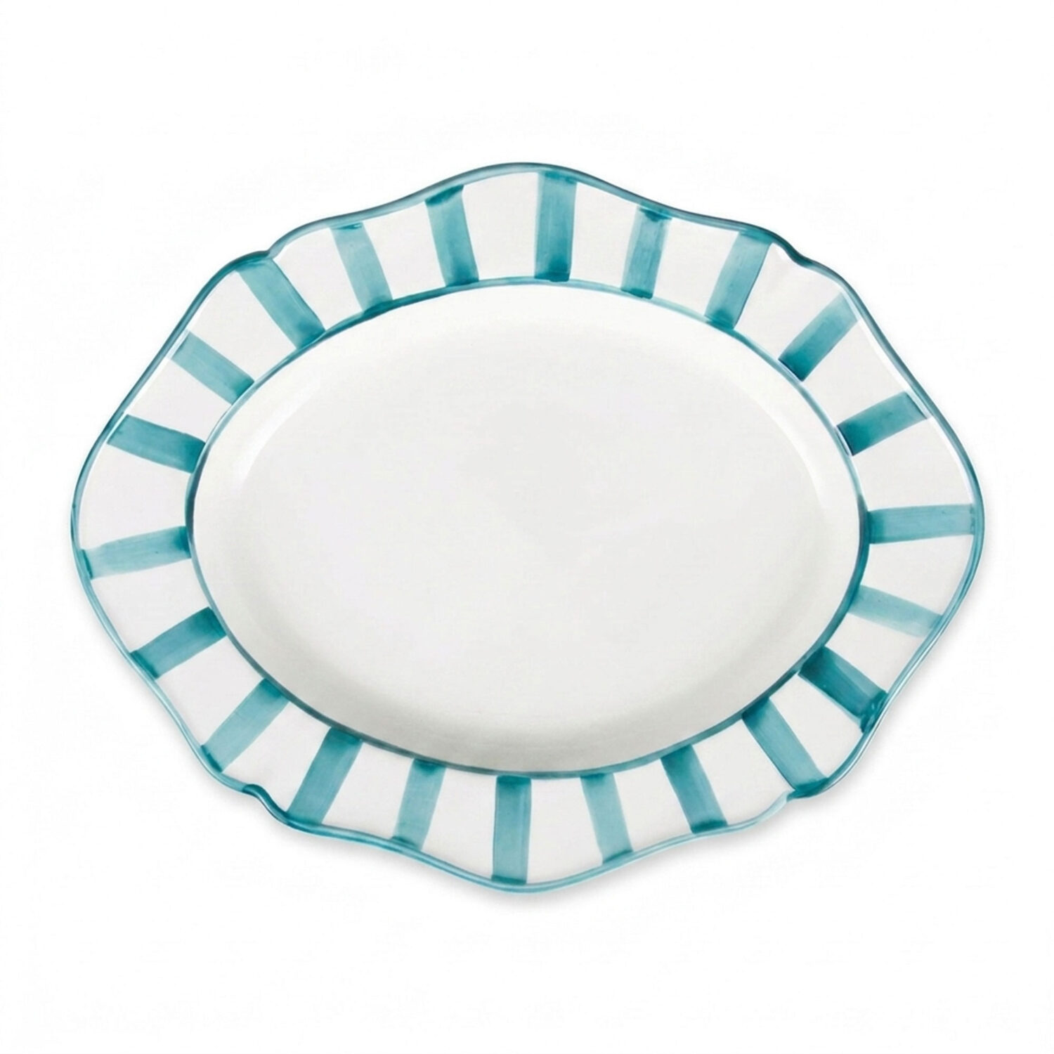 Riviera light blue serving tray