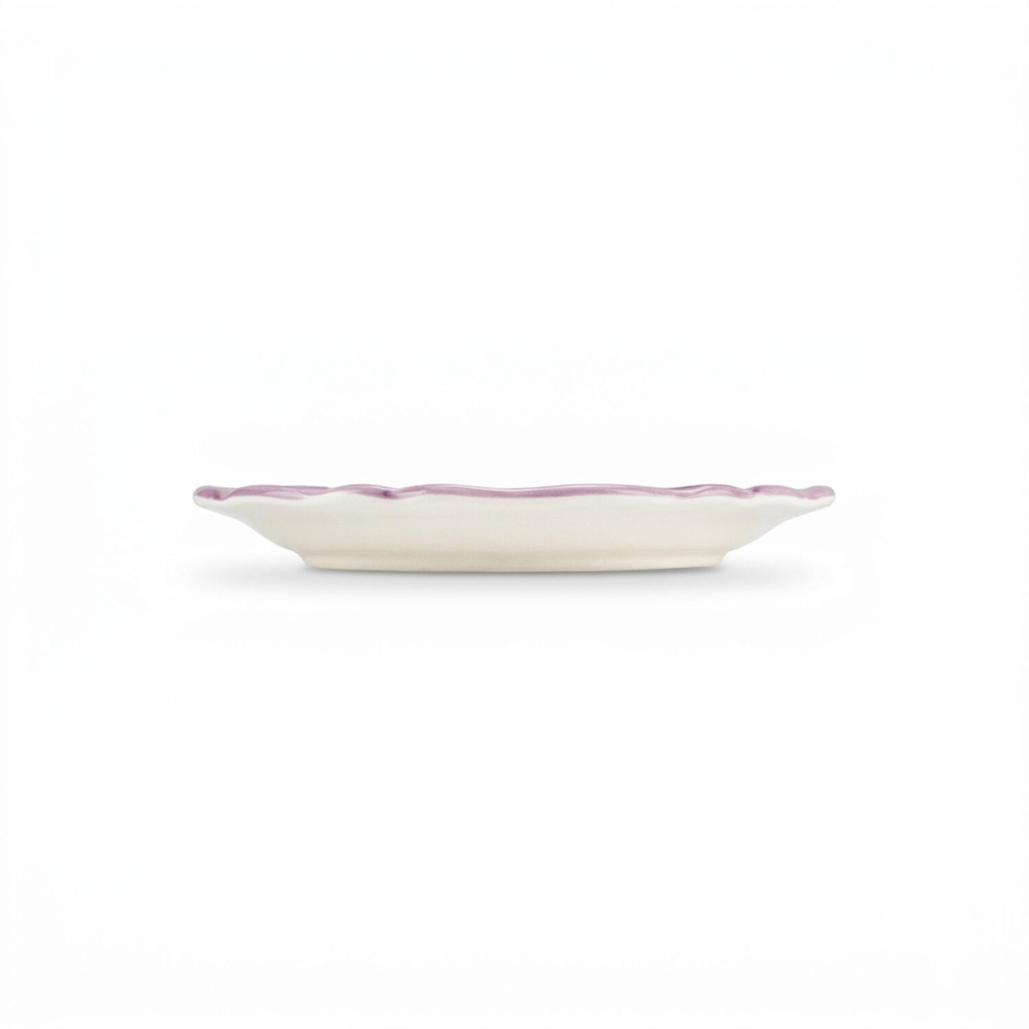 Riviera purple bread plate